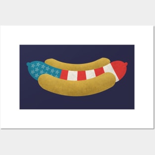 American Hot Dog Posters and Art